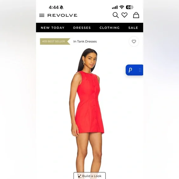 Revolve Selma Mini Dress in Red - Picture 2 of 4